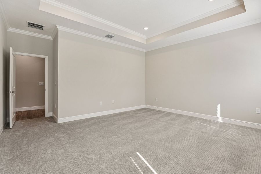 Spacious, unfurnished interior of a new home in Eagle Crest, Malabar (Image 23). Spacious, unfurnished interior of a new home in Eagle Crest, Malabar (Image 23).