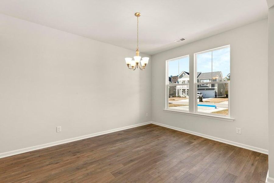 Spacious, unfurnished interior of a new home in Sweetgrass at Summers Corner, Summerville (Image 6). Spacious, unfurnished interior of a new home in Sweetgrass at Summers Corner, Summerville (Image 6).