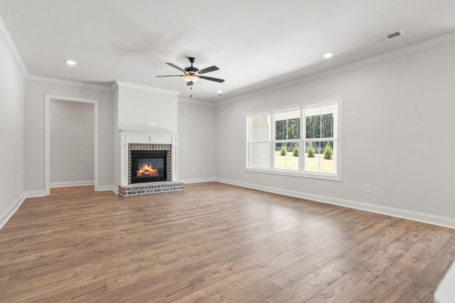 Spacious, unfurnished interior of a new home in Cherokee Knoll, Williamston (Image 15). Spacious, unfurnished interior of a new home in Cherokee Knoll, Williamston (Image 15).