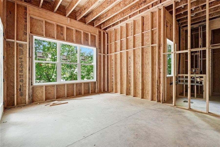 In-progress construction of a new home in , Alpharetta, GA (Image 35). In-progress construction of a new home in , Alpharetta, GA (Image 35).
