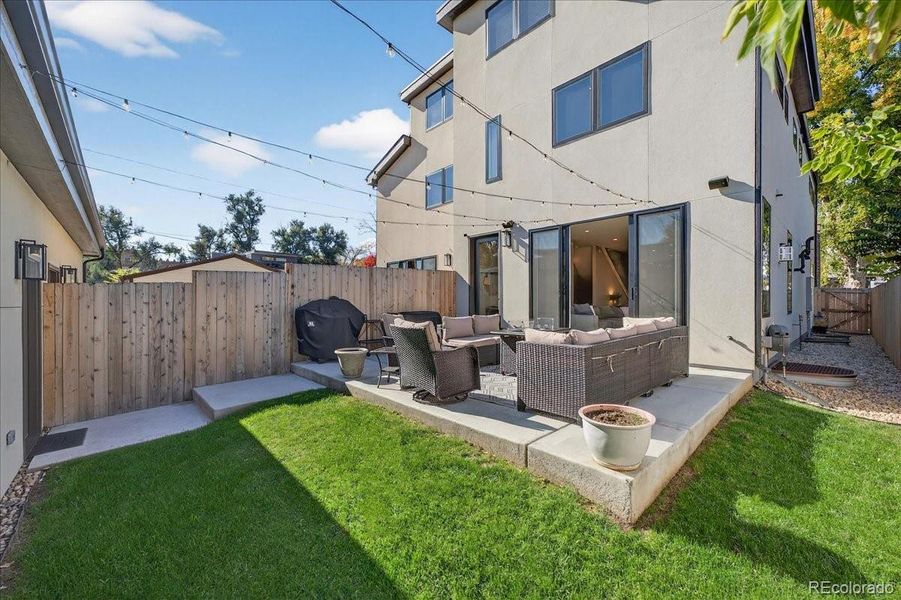 Exterior details and patio area of a home in , Denver (Image 28).