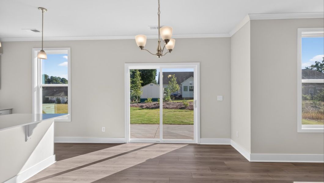Spacious, unfurnished interior of a new home in Avalon of Gastonia, Gastonia (Image 21). Spacious, unfurnished interior of a new home in Avalon of Gastonia, Gastonia (Image 21).