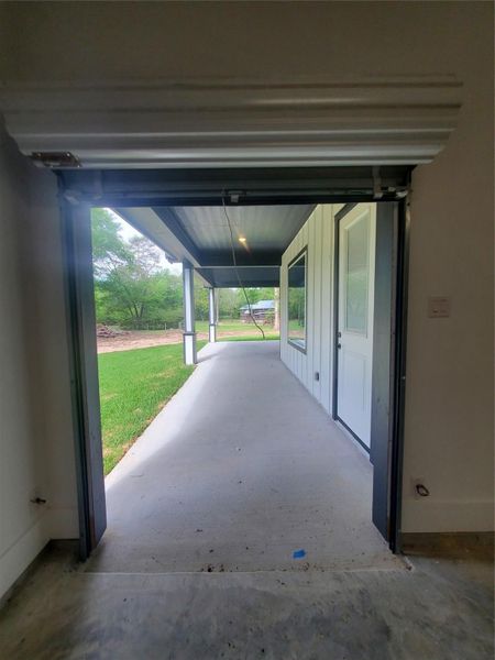 GOLF CART CUT-THROUGH FROM GARAGE TO BACK PATIO GOLF CART CUT-THROUGH FROM GARAGE TO BACK PATIO