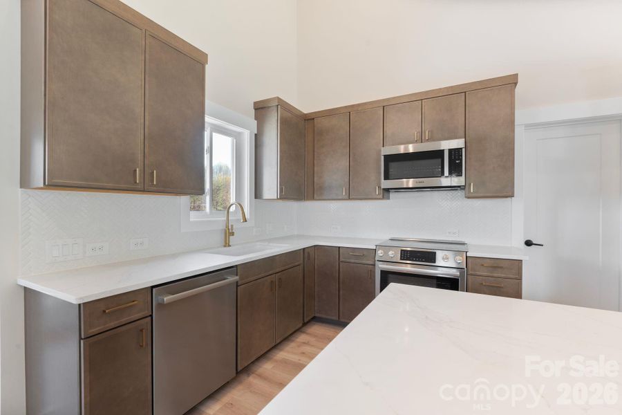 Furnished interior view inside a new home in , Hickory (Image 7).