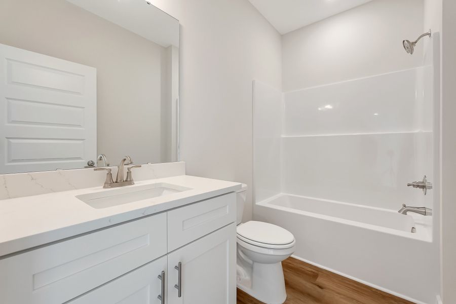 Furnished interior view inside a new home in Live Oak Cottages, Freeport (Image 10). Furnished interior view inside a new home in Live Oak Cottages, Freeport (Image 10).