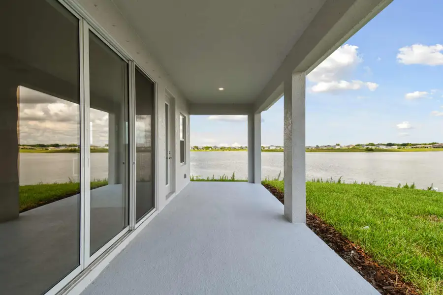 Representative exterior details of a home built from the The Burgert by David Weekley Homes in Waterset Tradition Series, Apollo Beach (Image 3).