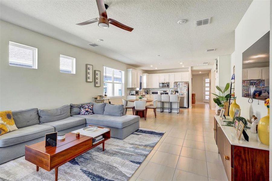 Furnished interior view inside a new home in , Winter Garden (Image 17). Furnished interior view inside a new home in , Winter Garden (Image 17).