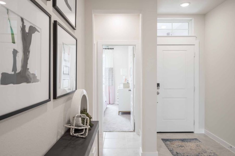 Furnished interior view inside a new home in The Cove at Mason Woods, Cypress (Image 6). Furnished interior view inside a new home in The Cove at Mason Woods, Cypress (Image 6).