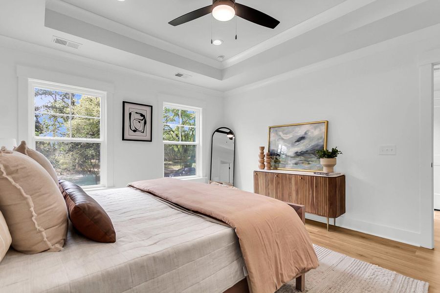 Furnished interior view inside a new home in , North Charleston (Image 15).