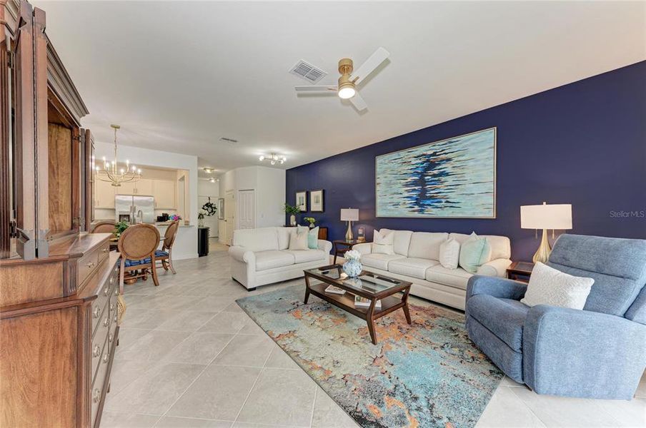 Furnished interior view inside a new home in , Lakewood Ranch (Image 34).