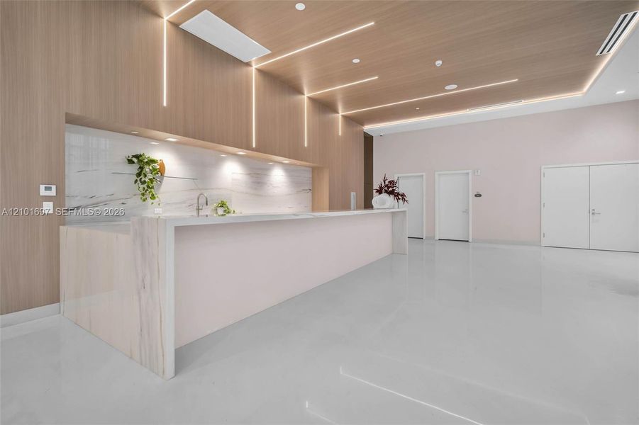 Furnished interior view inside a new home in , Hallandale Beach (Image 16).