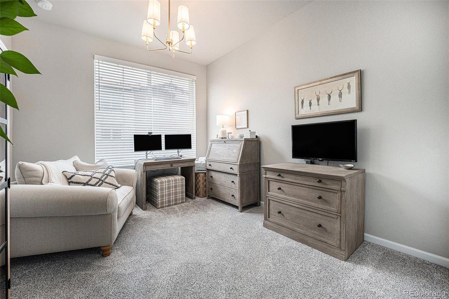 Furnished interior view inside a new home in , Highlands Ranch (Image 15).