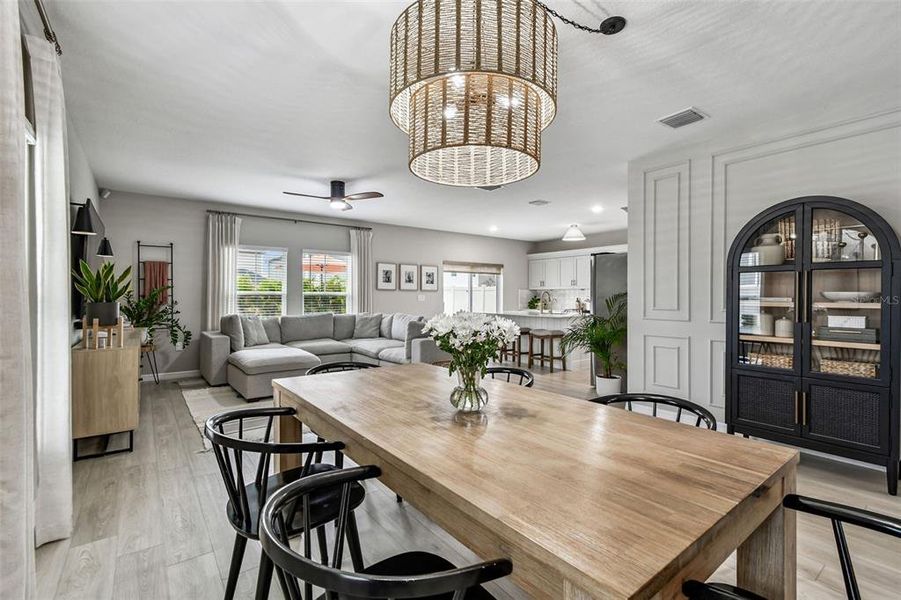 Furnished interior view inside a new home in Pasadena Point, Wesley Chapel (Image 6).