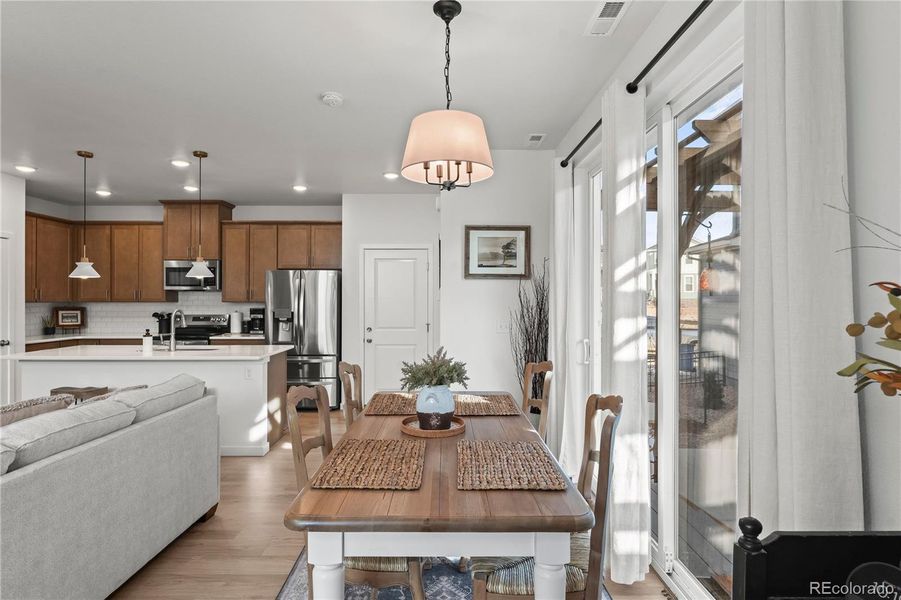 Furnished interior view inside a new home in , Colorado Springs (Image 21).