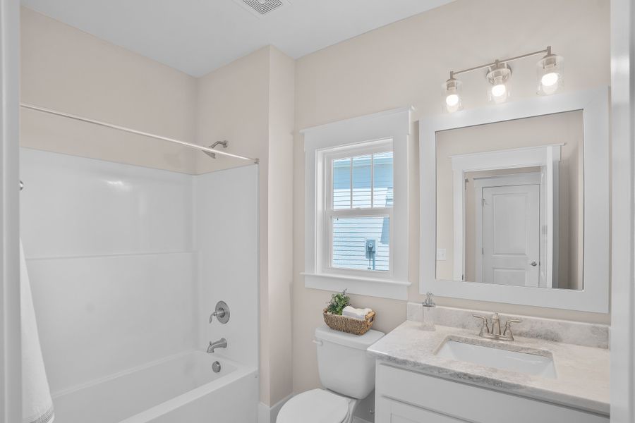 Representative furnished interior of a home built from the Claremont by Bill Clark Homes in Sidbury Landing, Wilmington (Image 14).