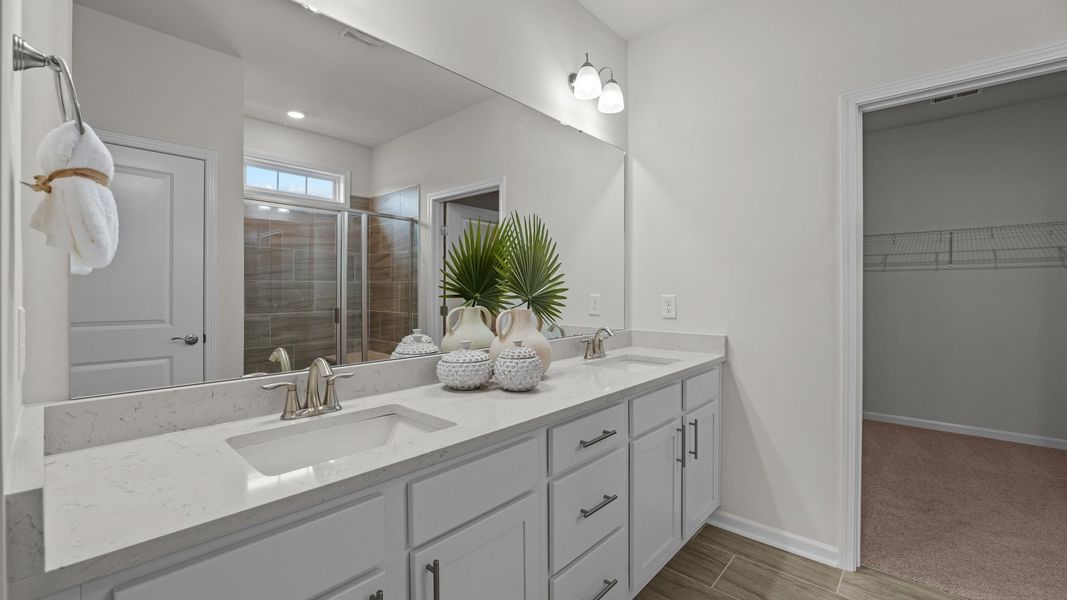 Representative furnished interior of a home built from the Clifton by D.R. Horton in The Villas at Collinswood, Aberdeen (Image 15).