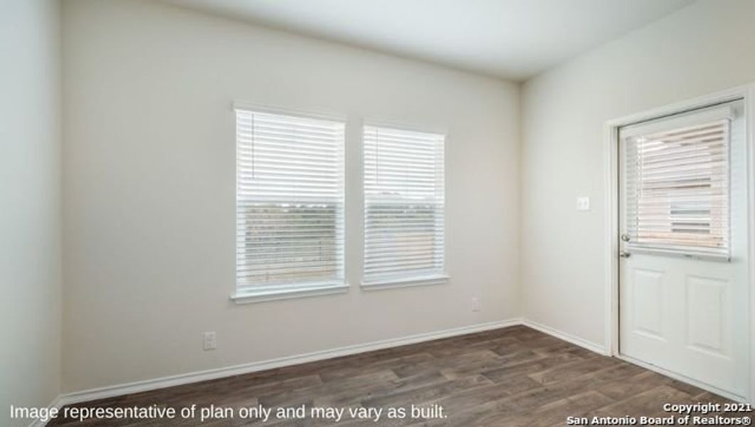Spacious, unfurnished interior of a new home in Applewood, San Antonio (Image 18). Spacious, unfurnished interior of a new home in Applewood, San Antonio (Image 18).