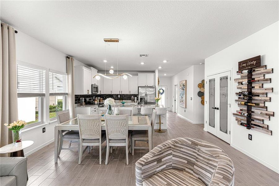 Furnished interior view inside a new home in , Ocala (Image 8).