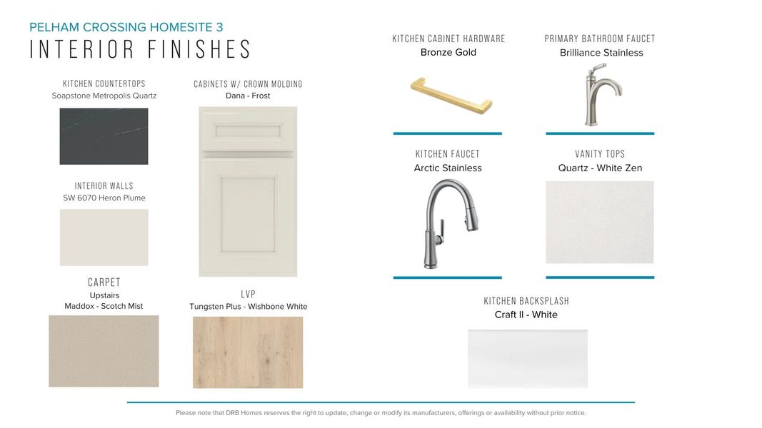 Furnished interior view inside a new home in Pelham Crossing, Greenville (Image 22). Furnished interior view inside a new home in Pelham Crossing, Greenville (Image 22).