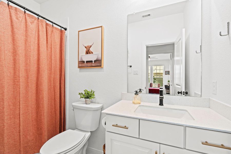 Furnished interior view inside a new home in , Magnolia (Image 29).