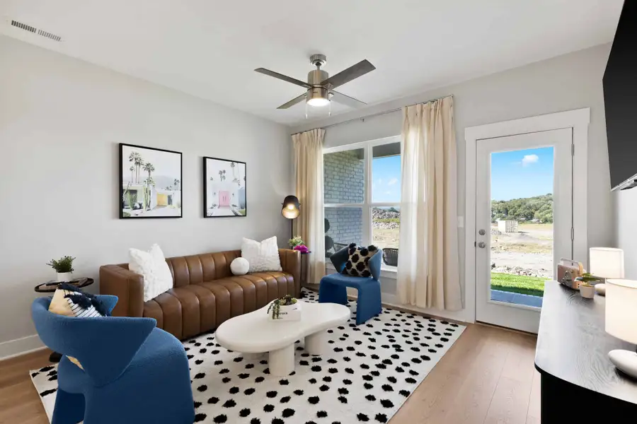 Furnished interior view inside a new home in , Gaston (Image 4).