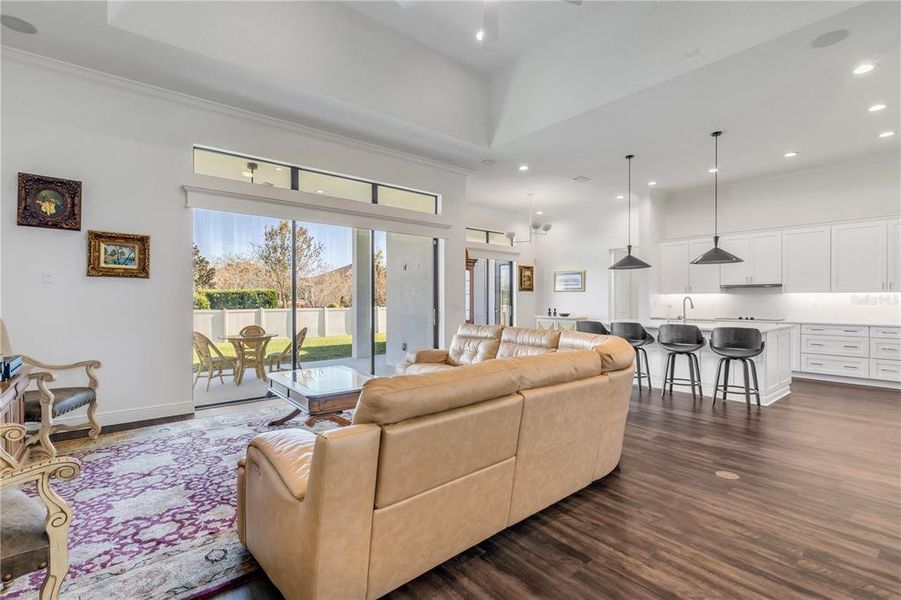 Furnished interior view inside a new home in , Mount Dora (Image 13). Furnished interior view inside a new home in , Mount Dora (Image 13).