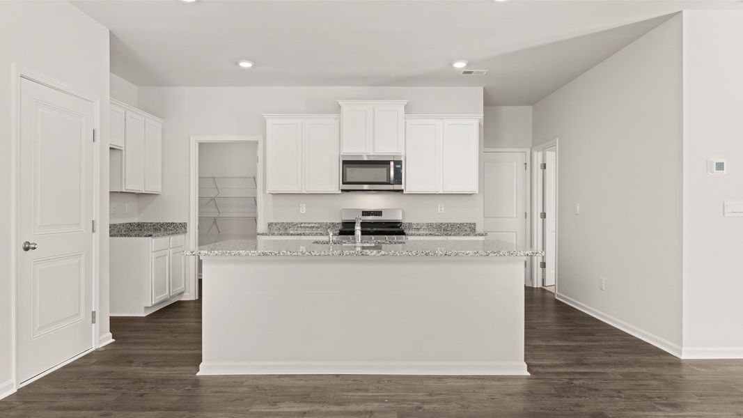 Furnished interior view inside a new home in Highland Hills, Graniteville (Image 5).