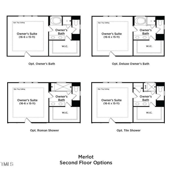 Merlot Second Floor options