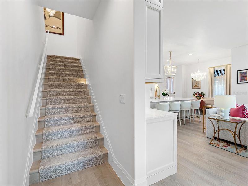 Furnished interior view inside a new home in , Sarasota (Image 42).