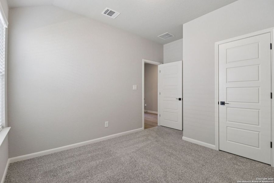 Spacious, unfurnished interior of a new home in Arcadia Ridge - Classic Series, San Antonio (Image 26). Spacious, unfurnished interior of a new home in Arcadia Ridge - Classic Series, San Antonio (Image 26).