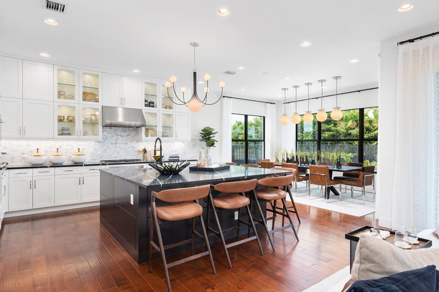 Representative furnished interior of a home built from the Laguna by GL Homes in Lotus Edge, Boca Raton (Image 5). Representative furnished interior of a home built from the Laguna by GL Homes in Lotus Edge, Boca Raton (Image 5).