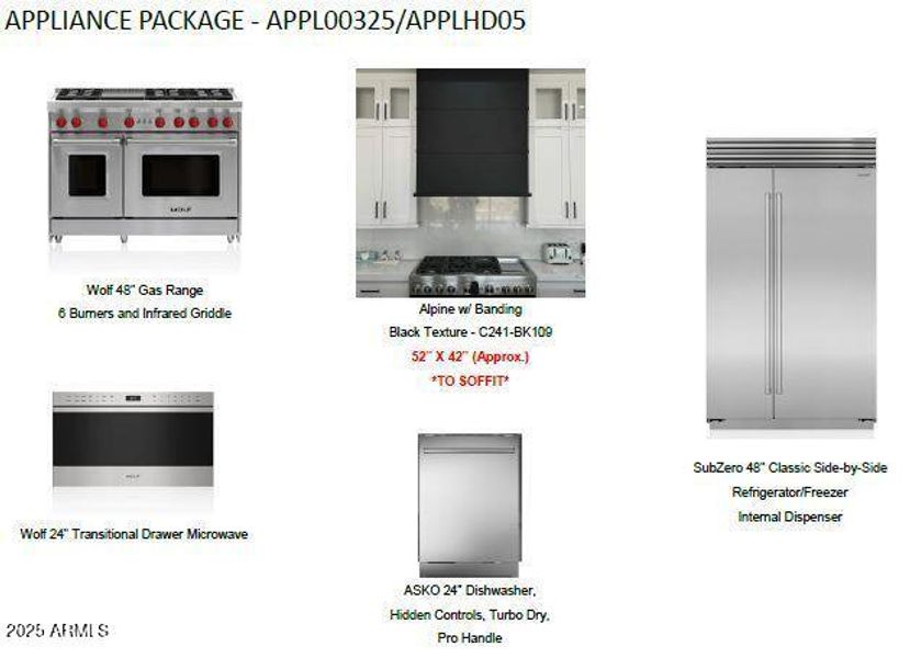 Appliance Package Appliance Package