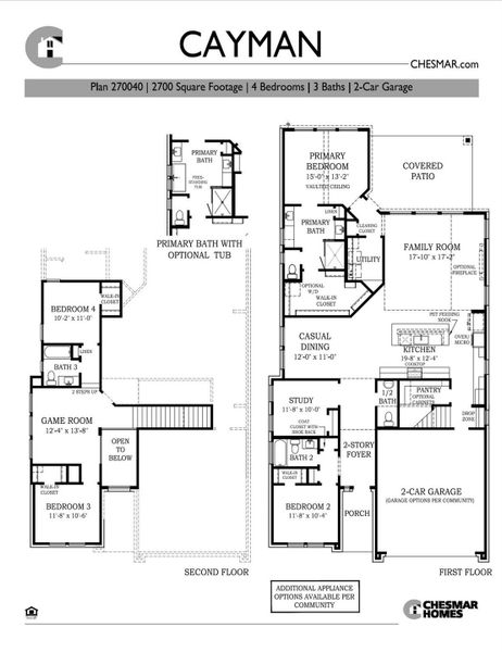 Cayman Floor Plan Cayman Floor Plan
