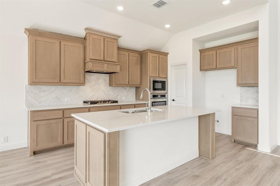 Furnished interior view inside a new home in Star Ranch Classic 50, Godley (Image 13). Furnished interior view inside a new home in Star Ranch Classic 50, Godley (Image 13).