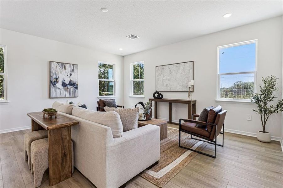 Furnished interior view inside a new home in Estes Reserve, Eustis (Image 3).