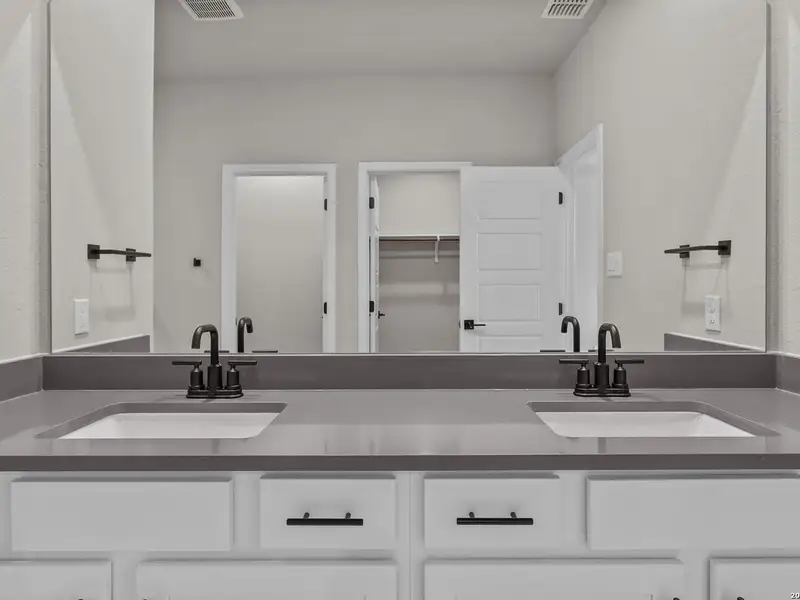 Furnished interior view inside a new home in Bricewood, San Antonio (Image 16).
