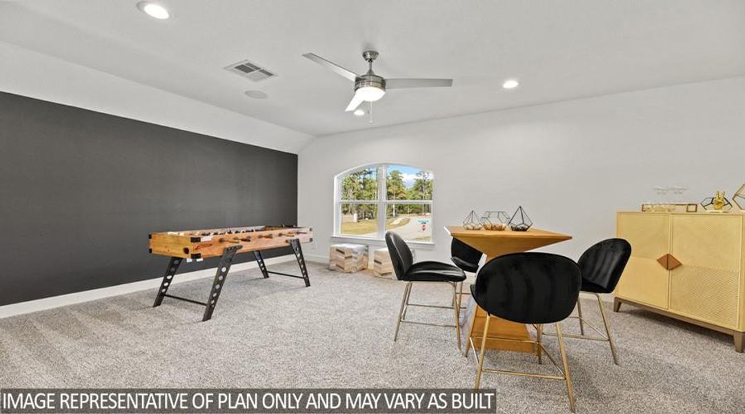 Furnished interior view inside a new home in River Ranch Estates, Dayton (Image 20).
