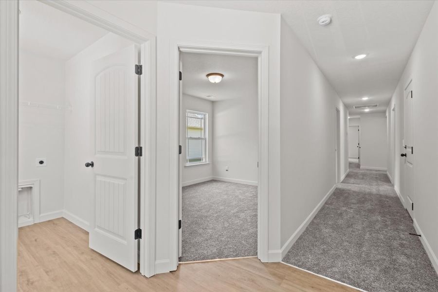 Representative unfurnished interior of a home built from the Yale by Enchanted Homes in Arcadia Village, Spartanburg (Image 15).
