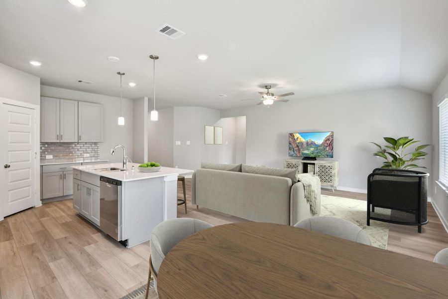 Photo is not of the actual home but is an inspirational photo of builder’s model home and may depict options, furnishings, and/or decorator features that are not included.