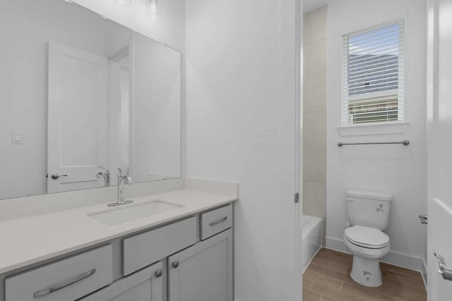 Furnished interior view inside a new home in Attwater 65's, Waller (Image 8).