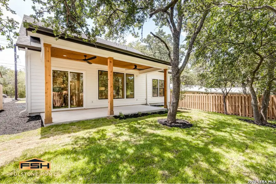 Exterior details and patio area of a home in , Boerne (Image 2). Exterior details and patio area of a home in , Boerne (Image 2).