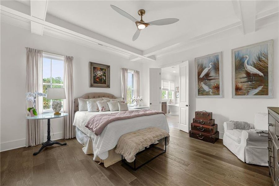 Furnished interior view inside a new home in , Milton (Image 28).