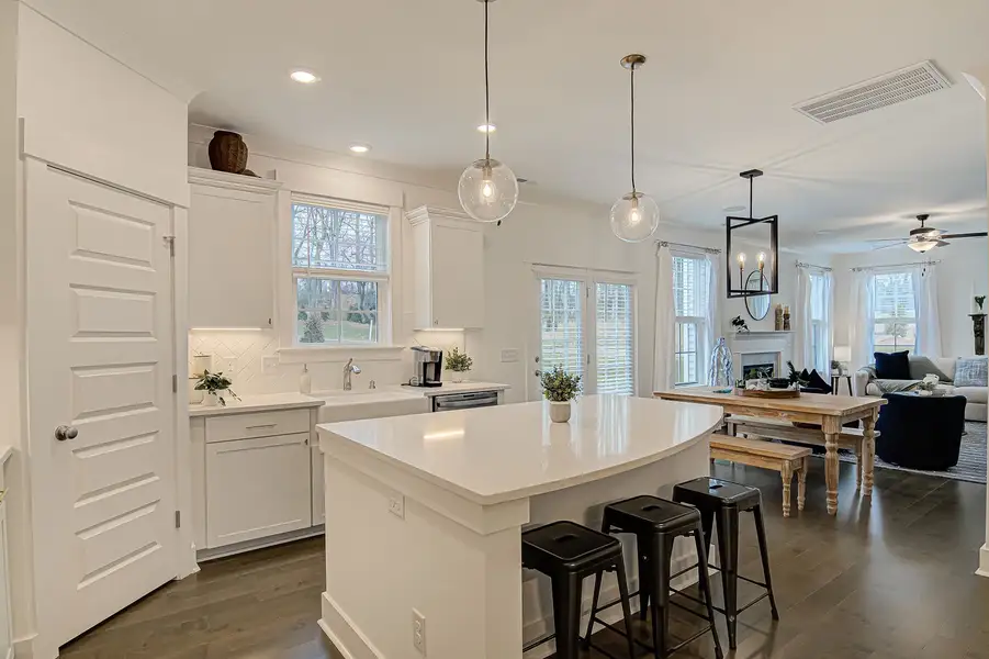 Furnished interior view inside a new home in Hanes Lake, Winston-Salem (Image 31). Furnished interior view inside a new home in Hanes Lake, Winston-Salem (Image 31).