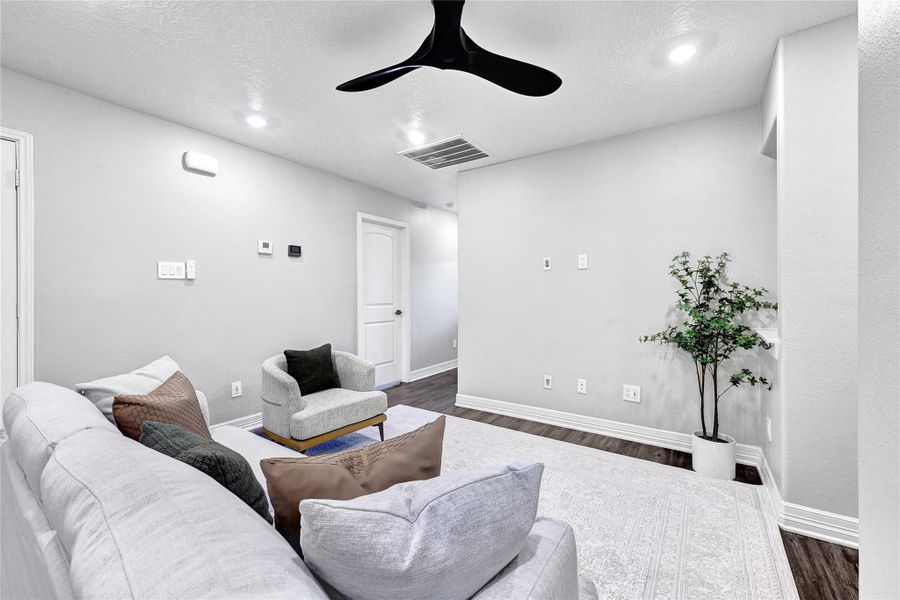 Furnished interior view inside a new home in , League City (Image 11). Furnished interior view inside a new home in , League City (Image 11).