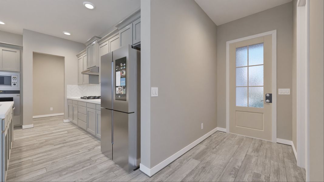 Representative furnished interior of a home built from the Santa Rosa by Tricoast Homes in Summer Place  35', Montgomery (Image 13).