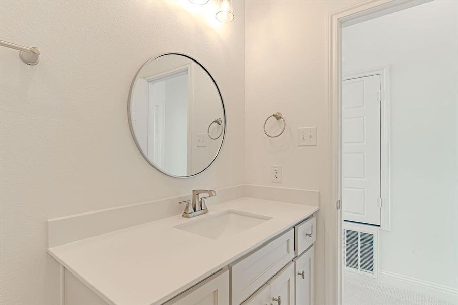 Furnished interior view inside a new home in , Aledo (Image 7).