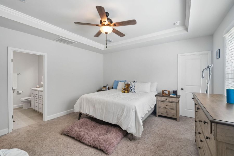 Furnished interior view inside a new home in , Huger (Image 12).