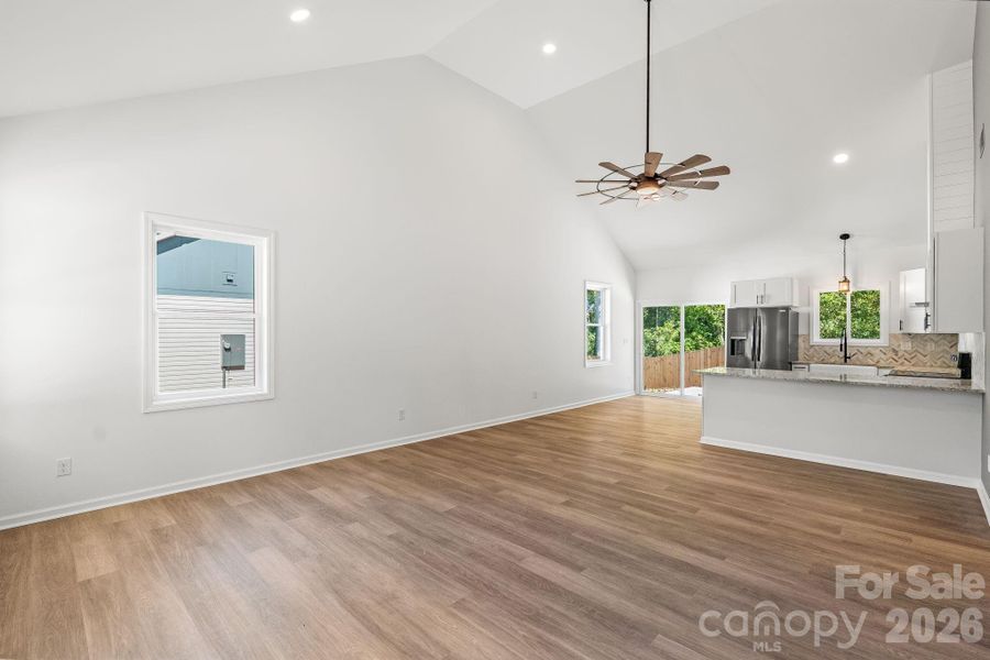 Spacious, unfurnished interior of a new home in , Cherryville (Image 22).