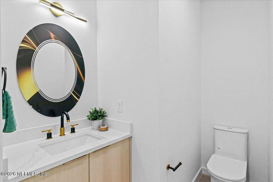 Furnished interior view inside a new home in , Jacksonville Beach (Image 50).