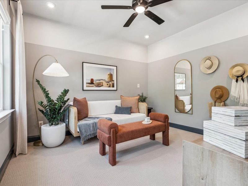 Furnished interior view inside a new home in Old Town Village, Waxhaw (Image 30). Furnished interior view inside a new home in Old Town Village, Waxhaw (Image 30).